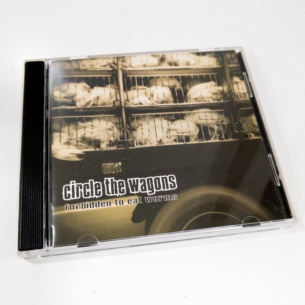 Circle The Wagons CD Forbidden To Eat Worms Canada Rock Hardcore Punk 2005